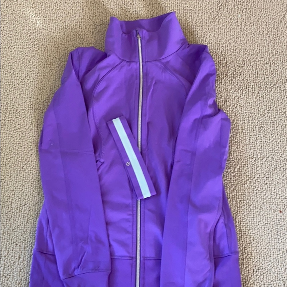 Lululemon zip up and matching headband bundle!